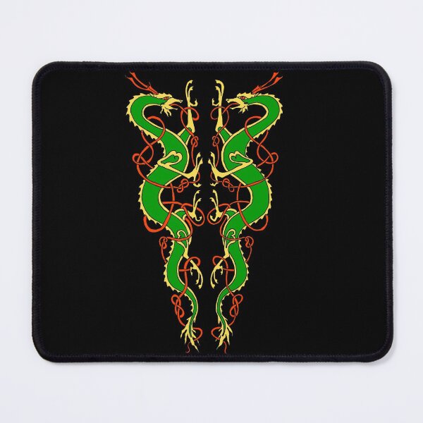 Item preview, Celtic Dragon Pair designed and sold by ingridthecrafty.
