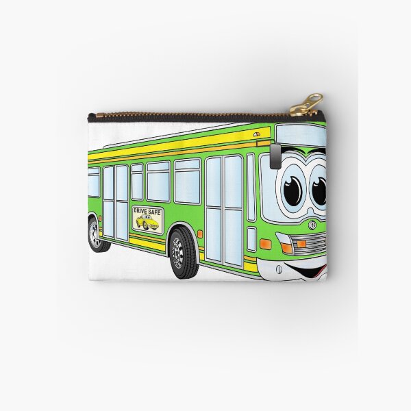 Item preview, Green City Bus Cartoon designed and sold by Scott Hayes.