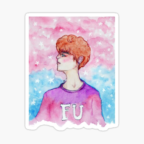 Cotton Candy Sky Sticker