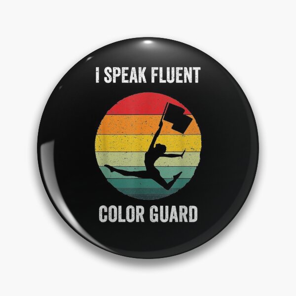 Item preview, I Speak Fluent Color Guard Vintage Flag Toss Gift  designed and sold by bar0zysbertha.