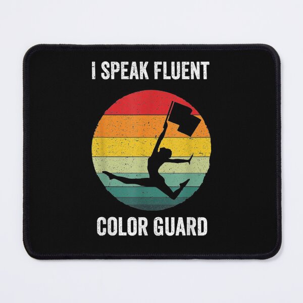 Item preview, I Speak Fluent Color Guard Vintage Flag Toss Gift  designed and sold by bar0zysbertha.