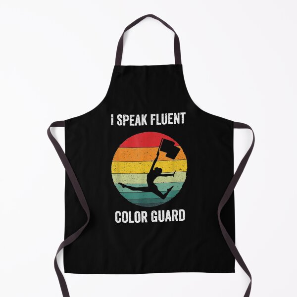 Item preview, I Speak Fluent Color Guard Vintage Flag Toss Gift designed and sold by bar0zysbertha.