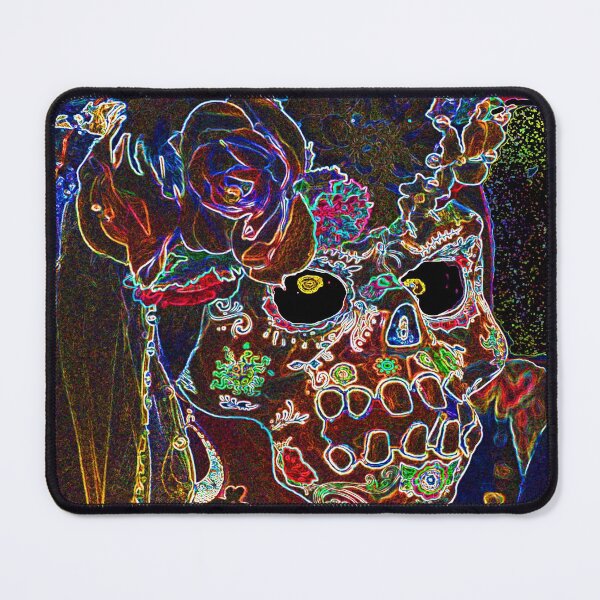 Item preview, Day of the Dead Mask Made of Lines designed and sold by William E Lopez.