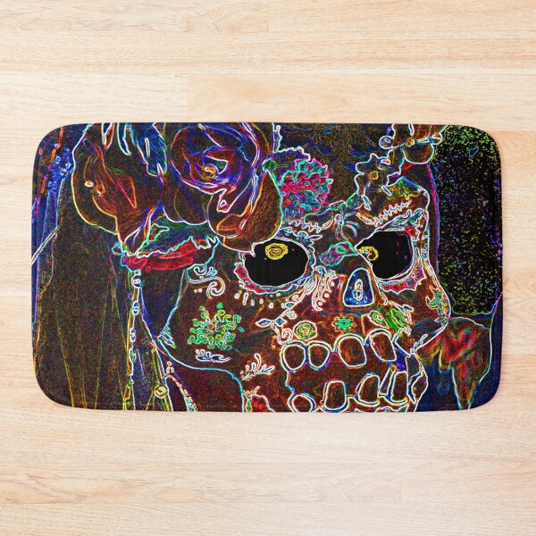 Item preview, Day of the Dead Mask Made of Lines designed and sold by William E Lopez.
