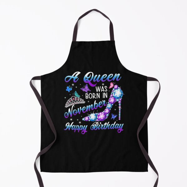 Item preview, Birthday A Queen Was Born In November Happy Birthday designed and sold by bar0zysbertha.