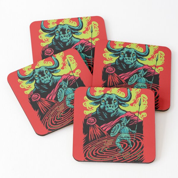 Item preview, Minotaur and Theseus - Ancient Greek Mythology designed and sold by Klotho-Fashion.