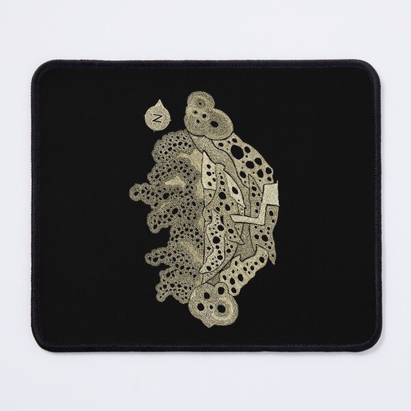 Item preview, Carrickalinga Map 2 Gold Lace designed and sold by TripodDogShop.
