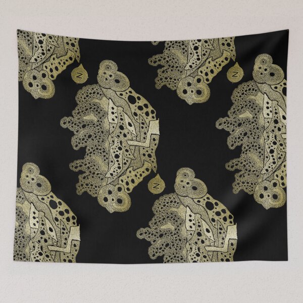 Item preview, Carrickalinga Map 2 Gold Lace designed and sold by TripodDogShop.