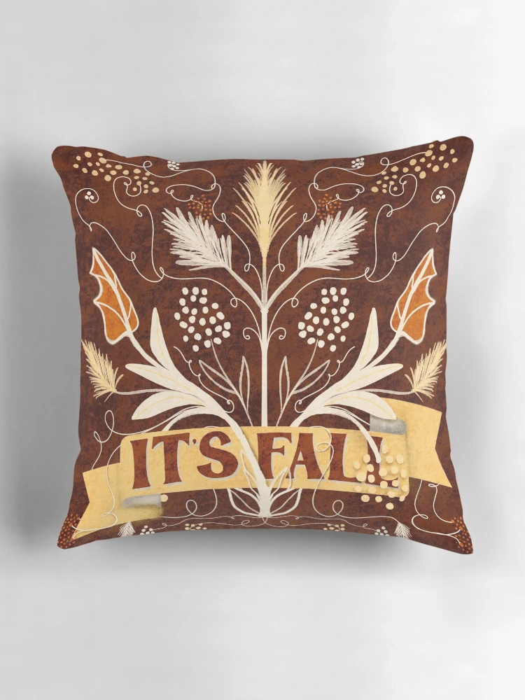 Thumbnail 3 of 4, Pillow, Celebrating Fall designed and sold by Janie in Repeat .