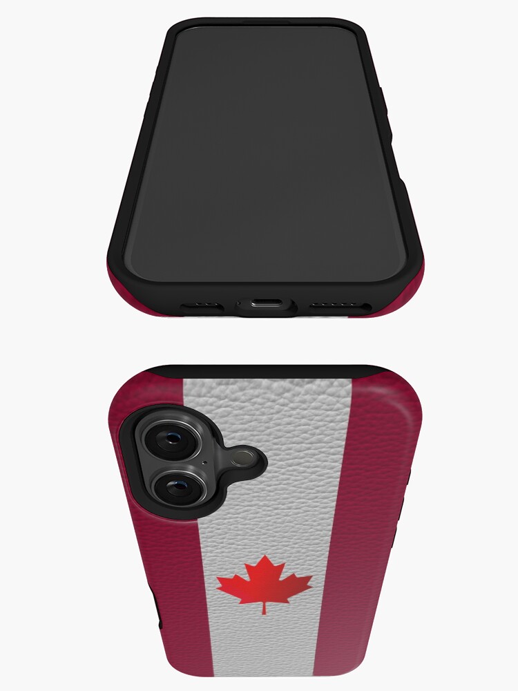 Thumbnail 3 of 4, iPhone Case, Canada Flag - 1  designed and sold by VkCases.