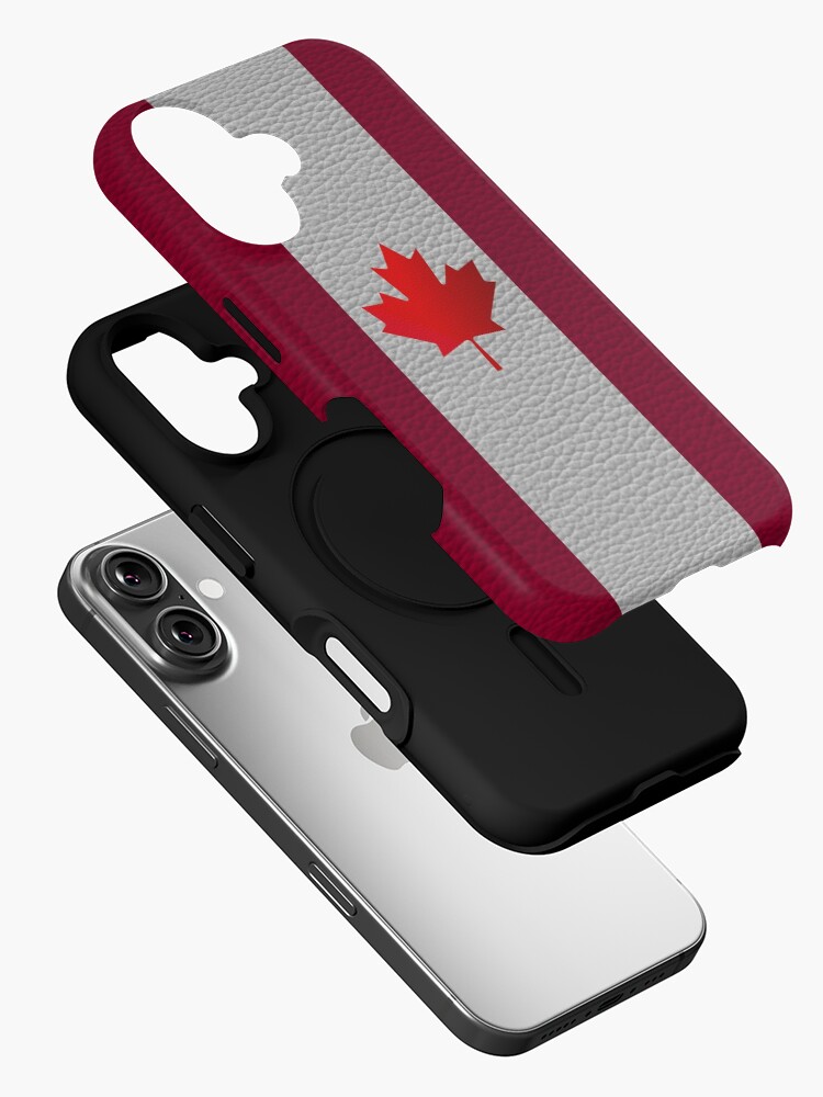 Thumbnail 2 of 4, iPhone Case, Canada Flag - 1  designed and sold by VkCases.