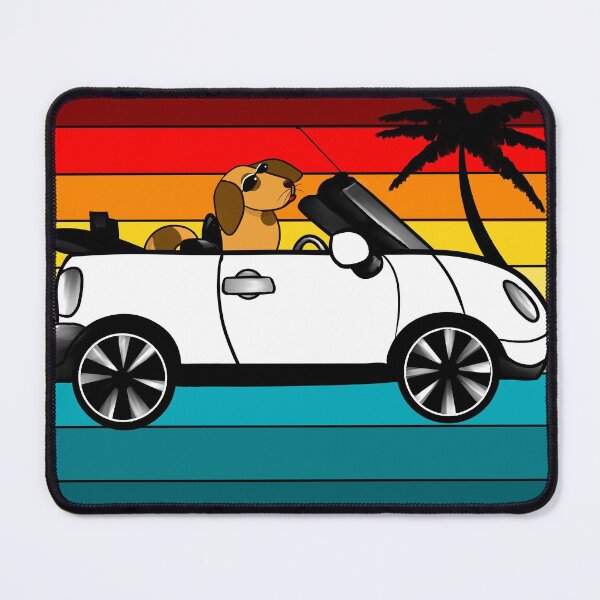 Item preview, BEEP BEEP Mini and dog, paradise designed and sold by BeccaKenDesigns.