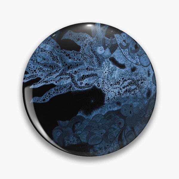 Item preview, Carrickalinga Waves Indigo designed and sold by TripodDogShop.