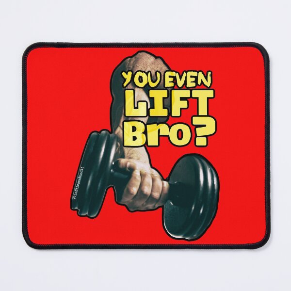 Item preview, You even lift bro? designed and sold by STICCERBANDIT.