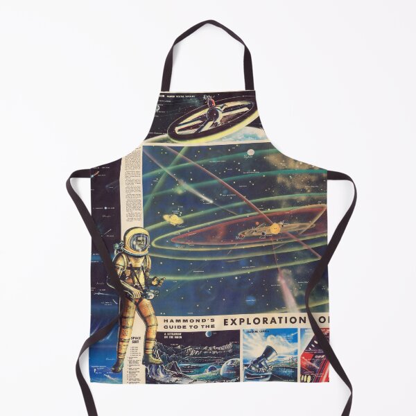 Item preview, 1959 Vintage Poster: Guide to the Exploration of Space designed and sold by Gin Neko.