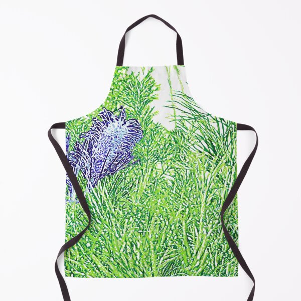 Item preview, Green and Blue Grevillea designed and sold by TripodDogShop.