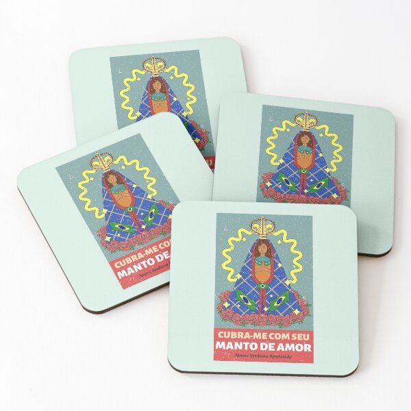 Item preview, CUBRA-ME COM SEU MANTO DE AMOR | Nossa Senhora Aparecida designed and sold by AladdinMktgs.