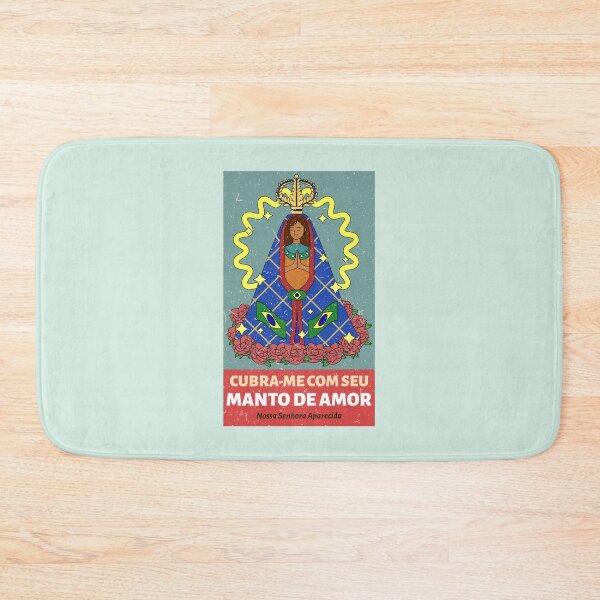 Item preview, CUBRA-ME COM SEU MANTO DE AMOR | Nossa Senhora Aparecida designed and sold by AladdinMktgs.