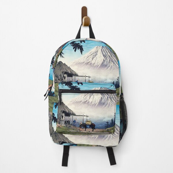 Item preview, Japanese Snow Mountain Vintage Painting designed and sold by Meek-Anime.