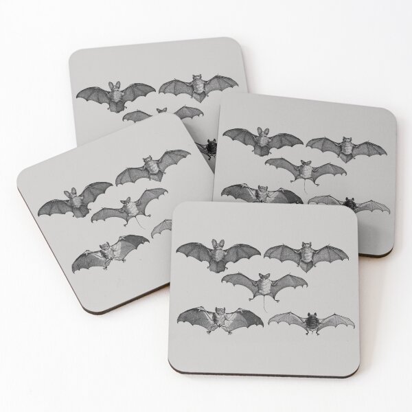Item preview, Halloween Bats in flight designed and sold by JoesCornerStore.