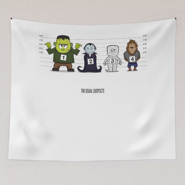 Item preview, Funny Men The Usual Suspects chucky Freddy Krueger designed and sold by ColtenConnelly8.