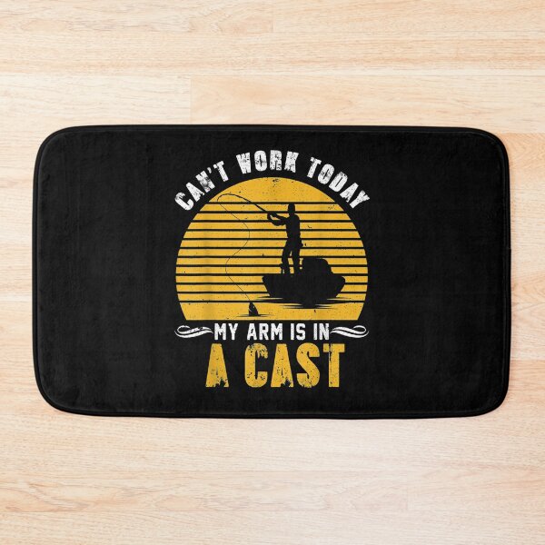 Item preview, Funny Fishing Can't Work Today My Arm Is In A Cast  designed and sold by bar0zysbertha.