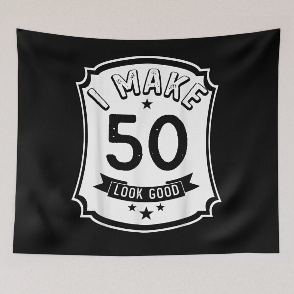 Item preview, I Make 50th Years Old Look Good 50 Birthday Gift  designed and sold by bar0zysbertha.