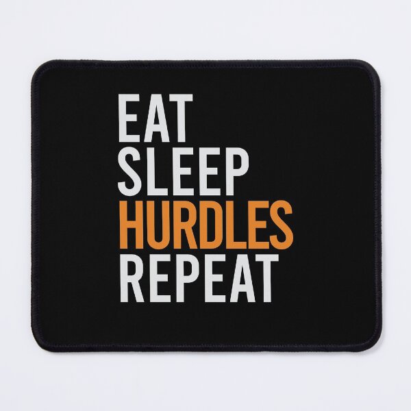 Item preview, Eat Sleep Hurdles Repeat designed and sold by Tanya Mihe.