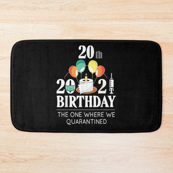 Item preview, 20th Birthday Quarantined 2021 Funny Happy Bday Gift  designed and sold by bar0zysbertha.