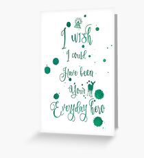 Everyday Hero Greeting Card