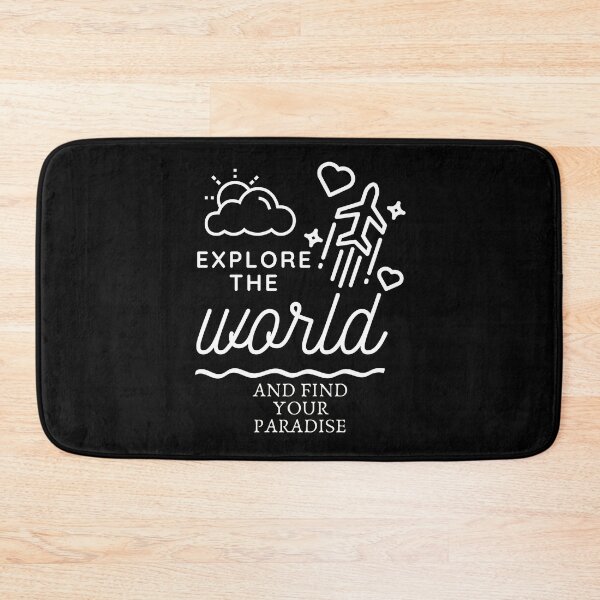 Item preview, Explore The World And Find Your Paradise merch designed and sold by TopChoiceMerch.