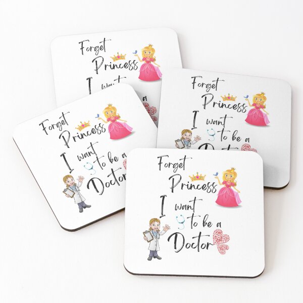 Item preview, Forget princess I want to be a doctor designed and sold by Preety Padhiyar.