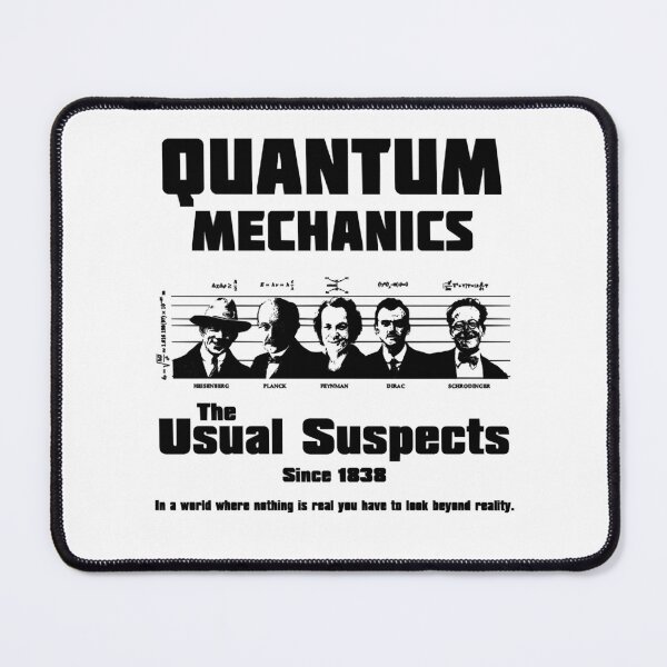 Item preview, Men Women Quantum Mechanics The Usual Suspectsline Up Tshirt Looney Tunes designed and sold by ColtenConnelly8.