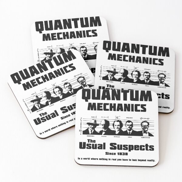 Item preview, Men Women Quantum Mechanics The Usual Suspectsline Up Tshirt Looney Tunes designed and sold by ColtenConnelly8.