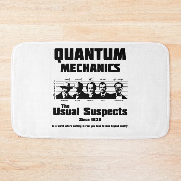 Item preview, Men Women Quantum Mechanics The Usual Suspectsline Up Tshirt Looney Tunes designed and sold by ColtenConnelly8.