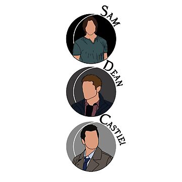 Supernatural  Sticker for Sale by swanspirate520