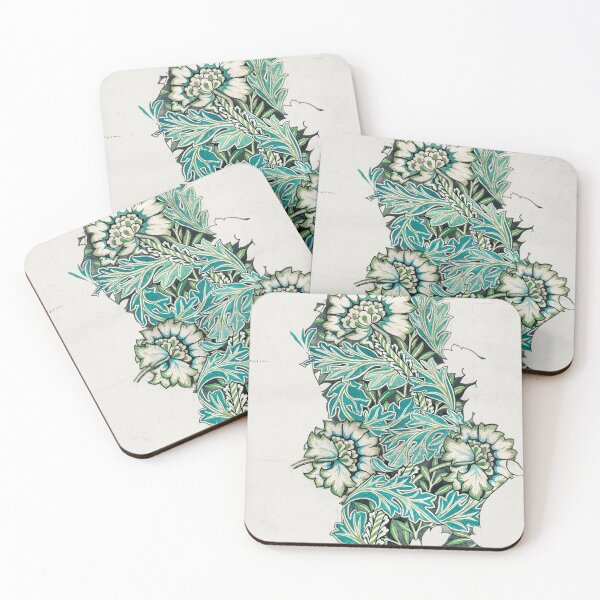 Item preview, Watercolour, Woven Fabric Design - Anemone (1876) by William Morris designed and sold by amrmab.