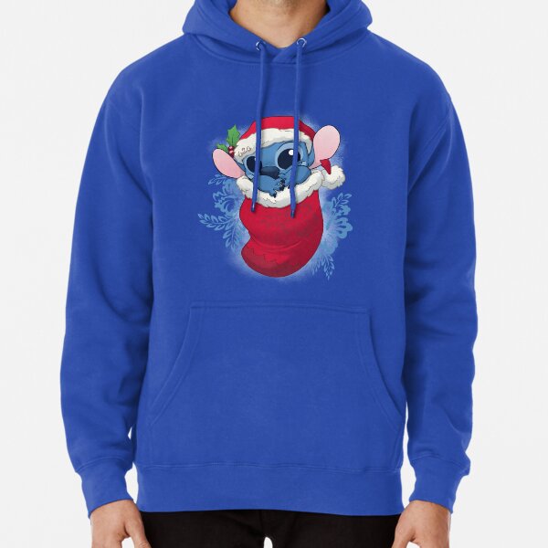 Heart Lilo and Stitch Ohana Xmas Gift Mens Sweatshirt Unisex Pullover Top