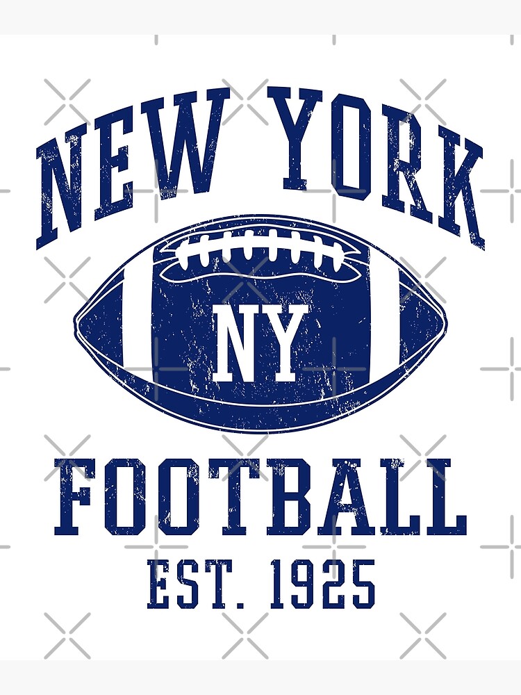 Vintage New York Football Team Retro NY Giants Goalline Sport Poster for  Sale by UioniTaomis