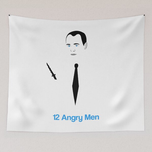 Item preview, Vintage 12 Angry Men Movie Minimalist Sidney Lumet Henry Fonda  Cool Gifts designed and sold by JennieWunsch.