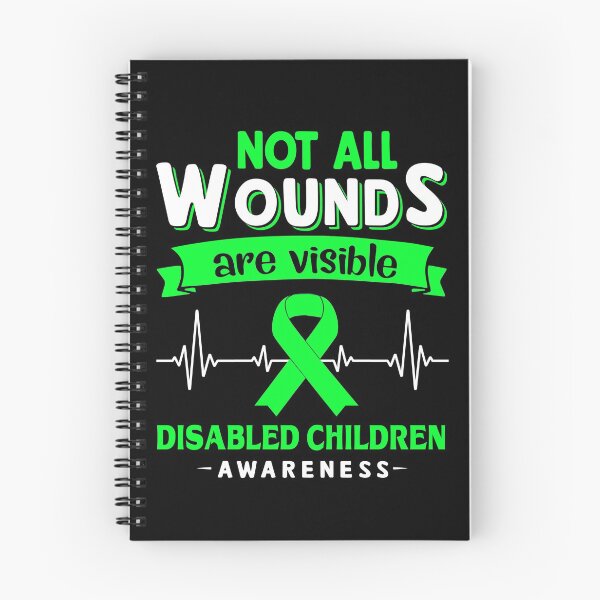 Item preview, Disabled Children Awareness Not All Wounds Are Visible designed and sold by Victormoratalla.