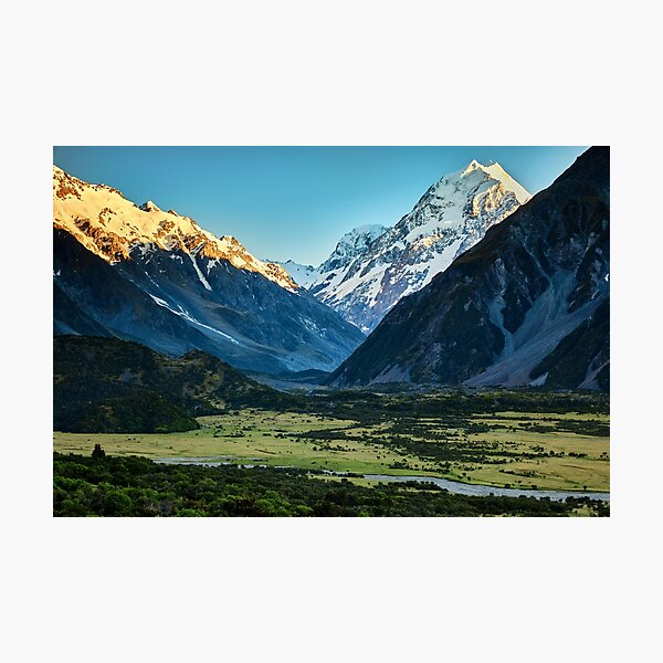 Aoraki Mt Cook Photographic Print