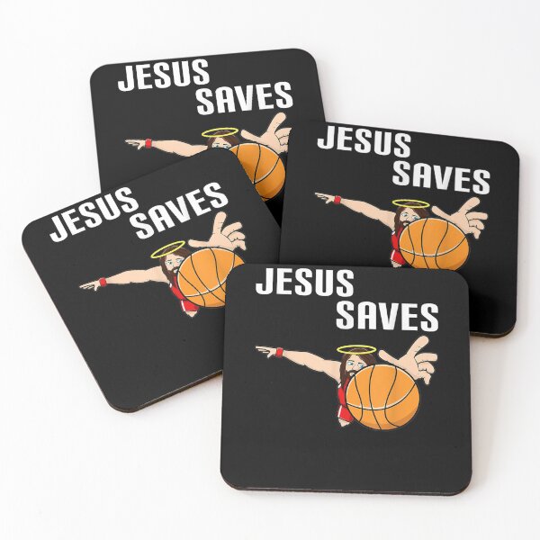 Item preview,  Jesus Saves Basketball Fans designed and sold by jennifera11.