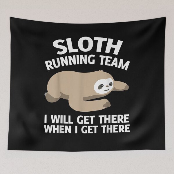 Item preview,  There Sloth Running Team designed and sold by lindaxse.