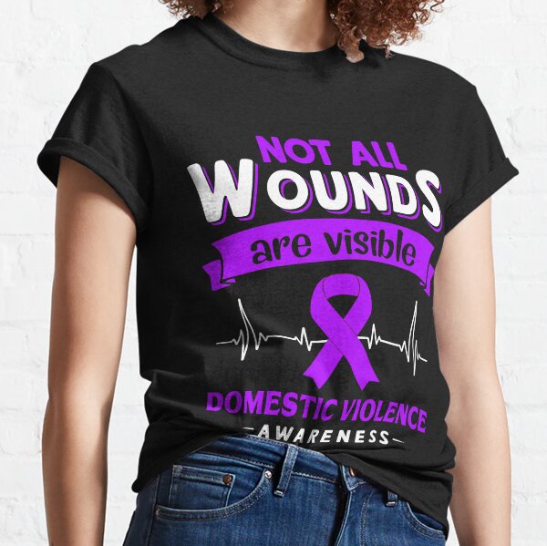 Awareness Month Awareness Tshirt Love Shouldn't Hurt Domestic Violence Awareness Inspirational Shirt Motivational Shirt