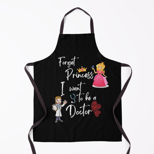 Item preview, Forget princess I want to be a doctor designed and sold by Preety Padhiyar.