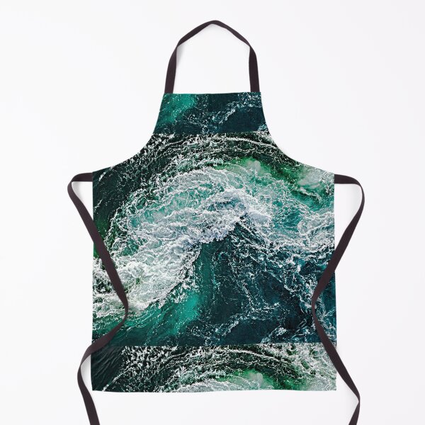 Item preview, Oceanic Waves Face Mask 3D Printed Realistic Expression Unisex Fabric Mask for all adults and children alike. Reusable Washable 2 layer Polyester Cloth designed and sold by Chi Gardens.