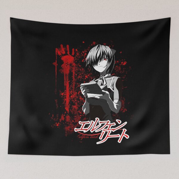 Item preview, The Girl Escape Dark Fantasy Science Fiction Elfen Lied Anime  Ear Piece designed and sold by BranElfenLied.