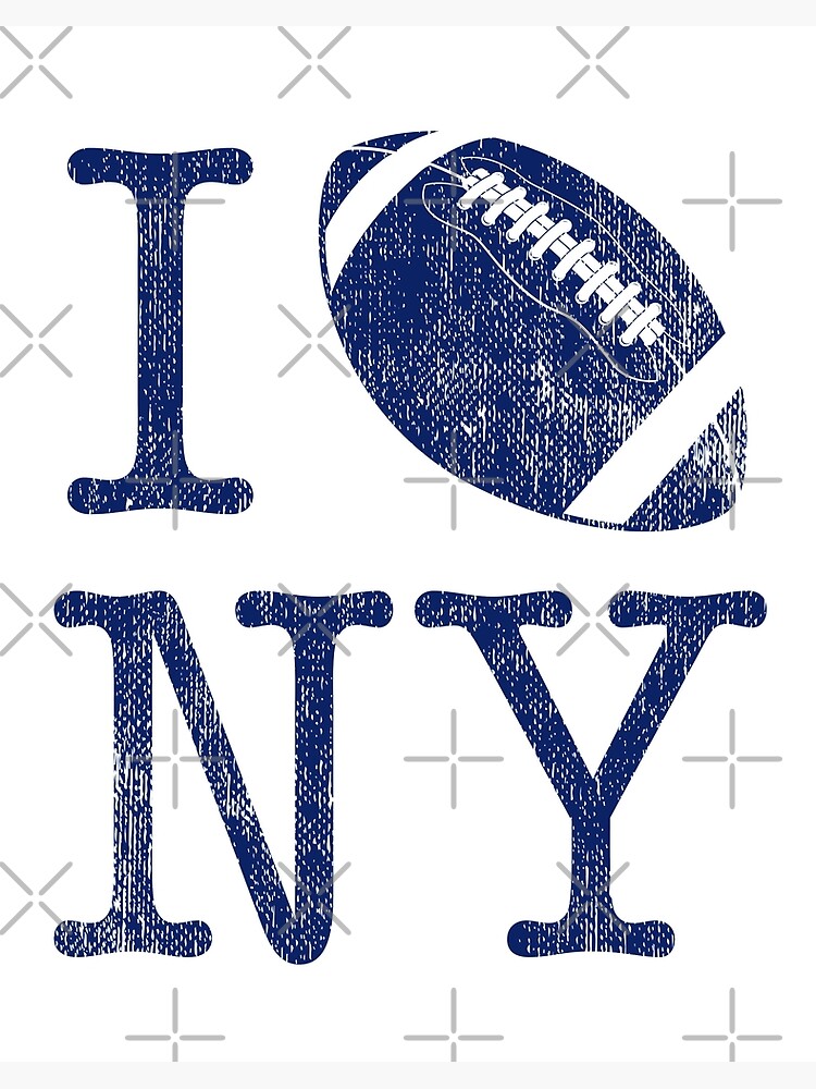 Vintage New York Football Team Retro NY Giants Goalline Sport Poster for  Sale by UioniTaomis