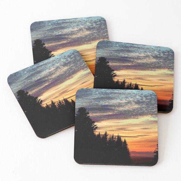 Item preview, Vibrant Rainbow Homer Alaska Sunset designed and sold by djamorartworks.